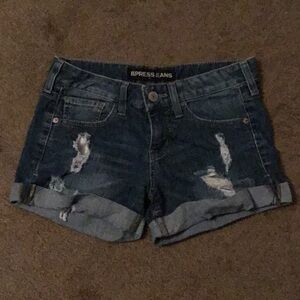 EUC Express denim shorts